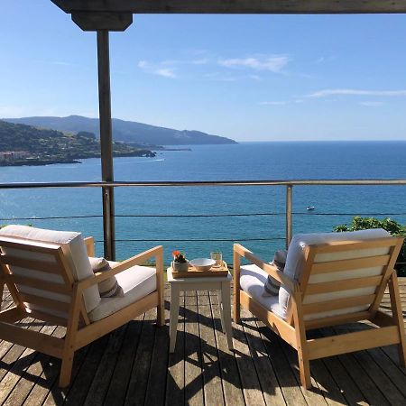 ムンダカ Adosado En La Costa Con Excelentes Vistas Al Estuario De Urdaibaiヴィラ エクステリア 写真